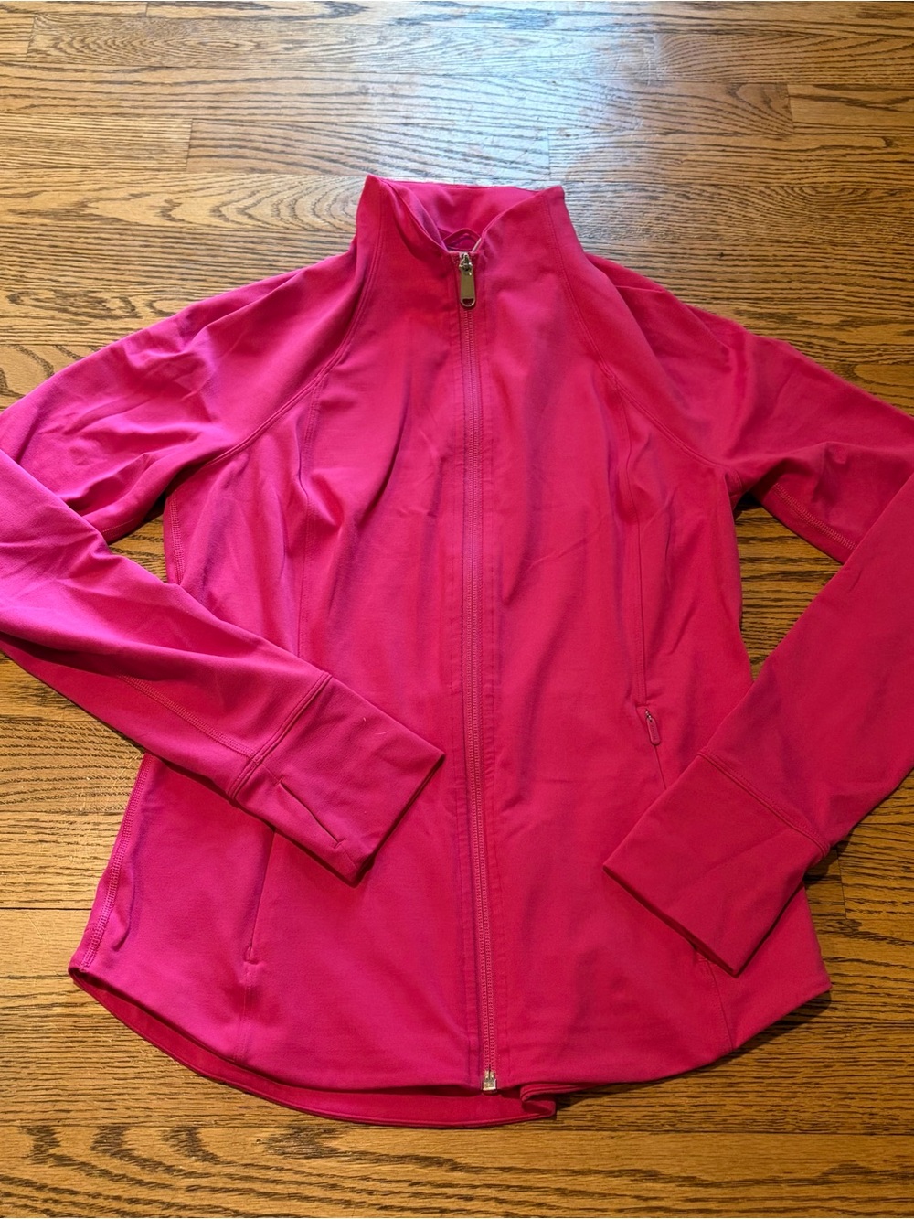 Athleta Triumph Jacket Full Zip Pink